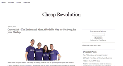 Desktop Screenshot of cheaprevolution.com
